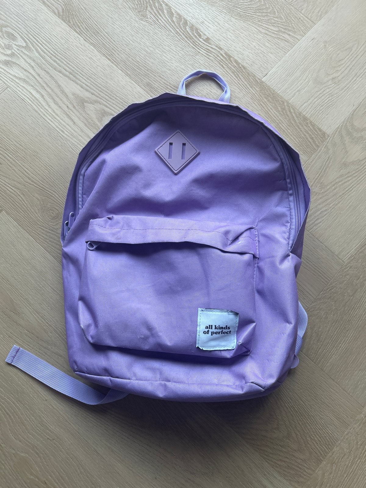 Lila rugzak - Zo goed als nieuw, Overige merken, 25 tot 40 cm, Ophalen of Verzenden, Zo goed als nieuw