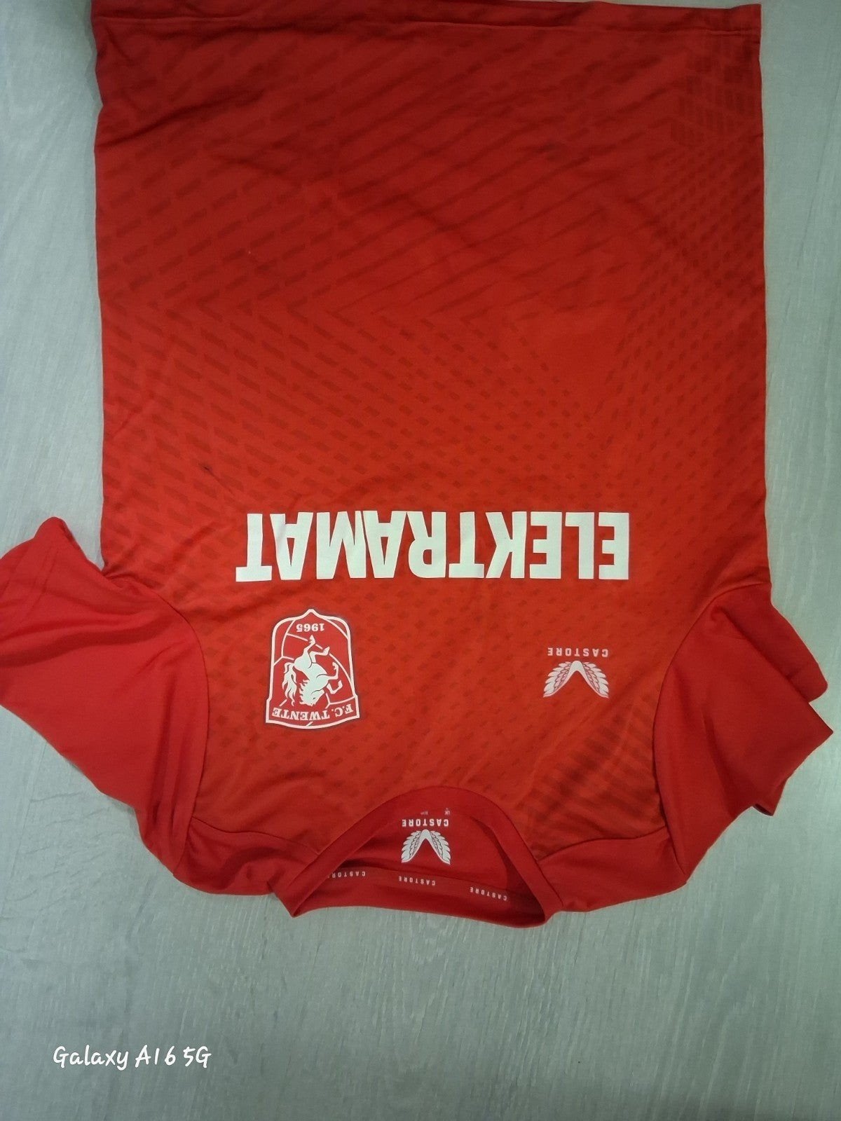FC Twente Castore Thuisshirt Rood Maat 158, Kleding | Heren, Maat 52/54 (L), Castore, Ophalen of Verzenden, Zo goed als nieuw