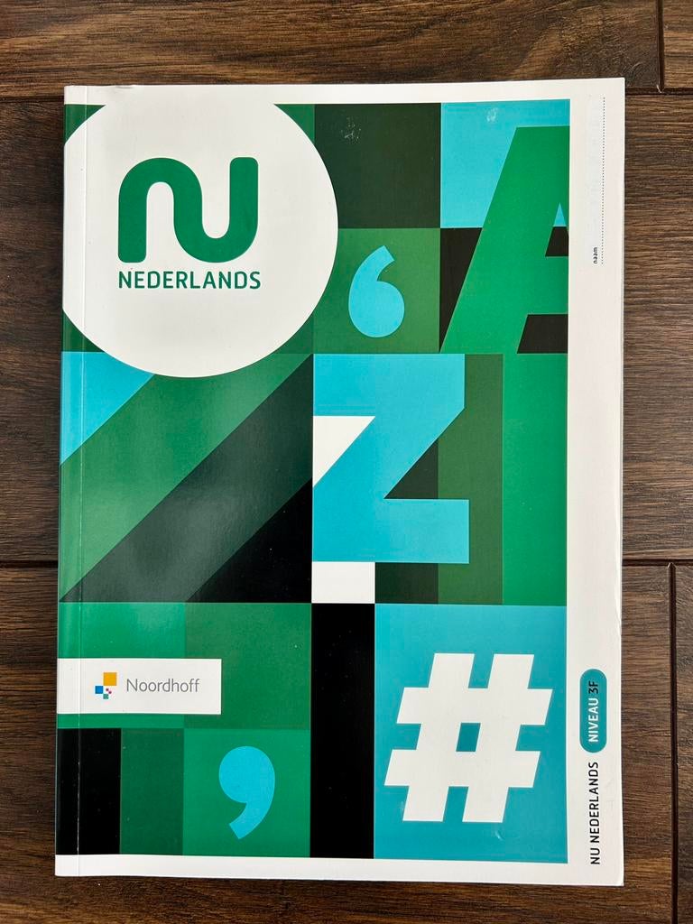 NU Nederlands 3F Noordhoff – nieuwstaat, Boeken, Ophalen of Verzenden, Nieuw, Overige niveaus, Nederlands