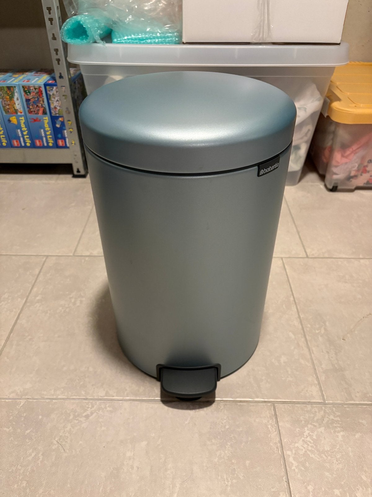 Brabantia pedaalemmer 20 ltr, Huis en Inrichting, Woonaccessoires | Prullenbakken, Minder dan 10 liter, Ophalen, Zo goed als nieuw