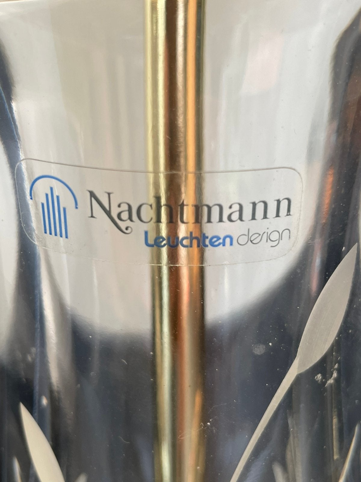 Nachtmann kristallen tafellamp, Ophalen, 55 cm, E27 (groot), Zo goed als nieuw