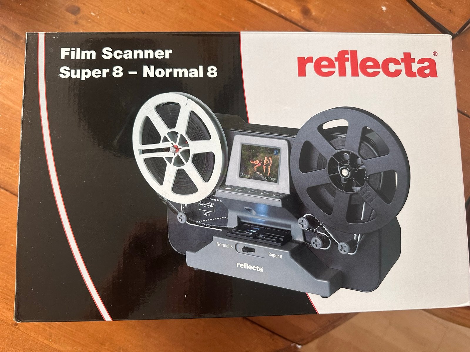Reflecta Film Scanner Super 8 / Normal 8 - Zo goed als nieuw, Computers en Software, Scanners, Verzenden