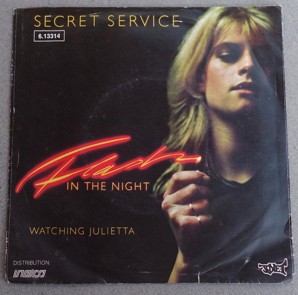 Secret Service - Flash In The Night (7'' Vinyl Single), Gebruikt, 7 inch, Pop, Overige typen