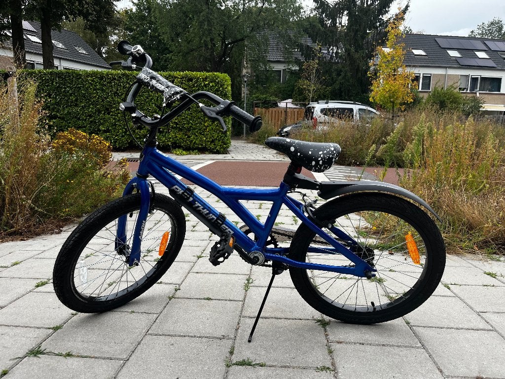 Jongensfiets Huffy Pro Thunder 20 inch BMX blauw 6-11 jaar, Fietsen en Brommers, Staal, Schijfrem, Ophalen, Overige merken