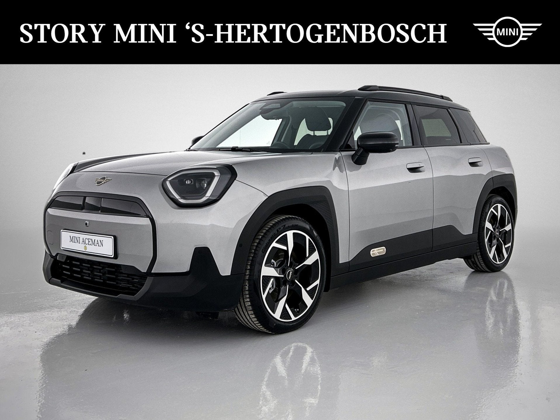 MINI Aceman E / Classic / Pakket L / 18 inch Slide Spoke 2-t, Auto's, Stof, Zwart, Aceman, SUV of Terreinwagen