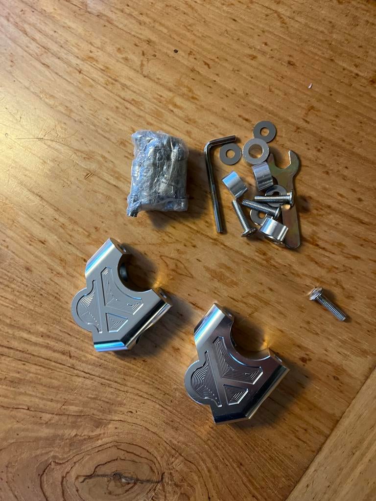 Motorfiets Stuur Risers (Verhoging) Klemmen Kit, Ophalen of Verzenden