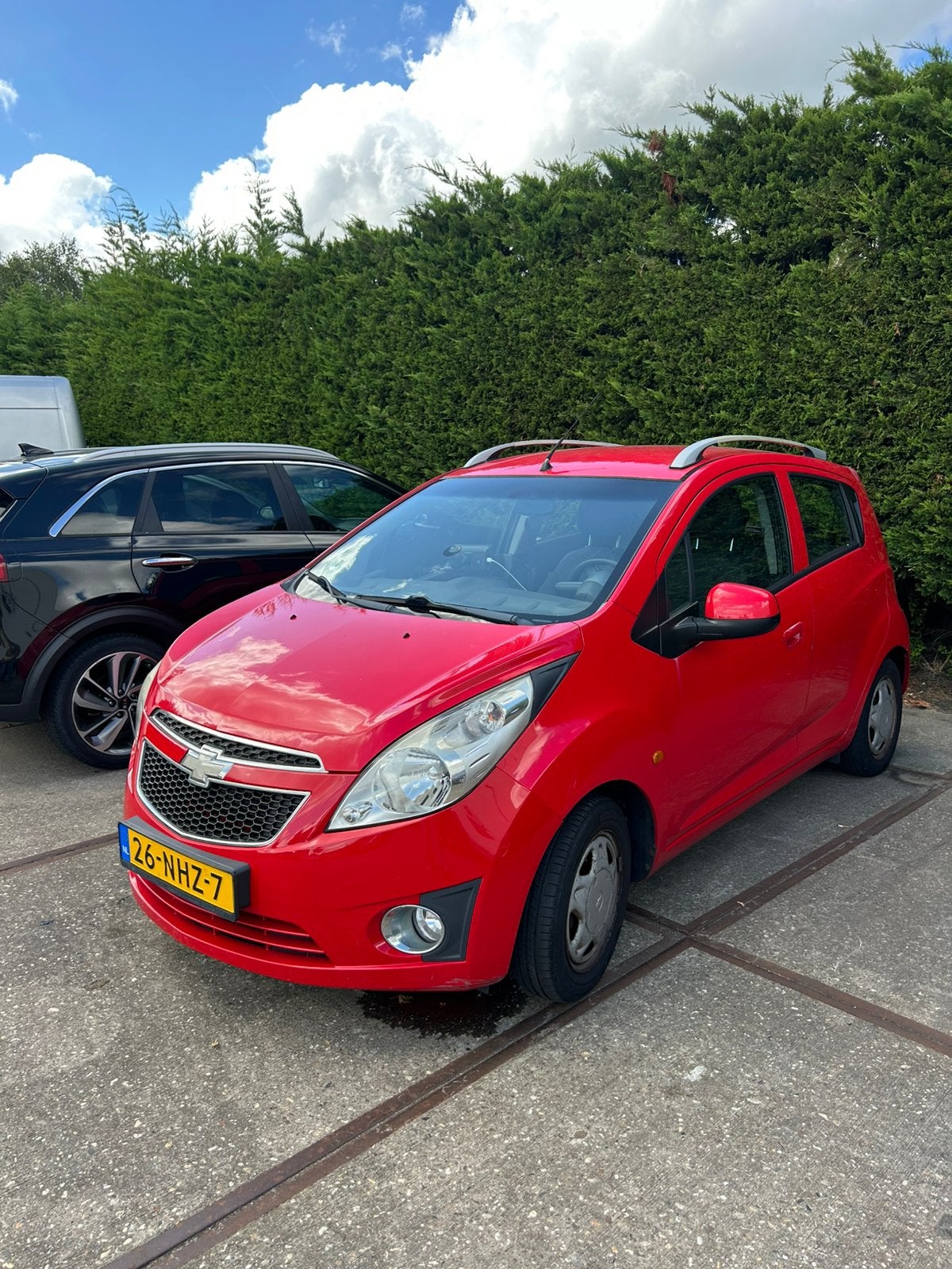 Chevrolet Spark 2010 - bi fuel - rijd niet - T.E.A.B, Ophalen, Gebruikt, Chevrolet, Bumper