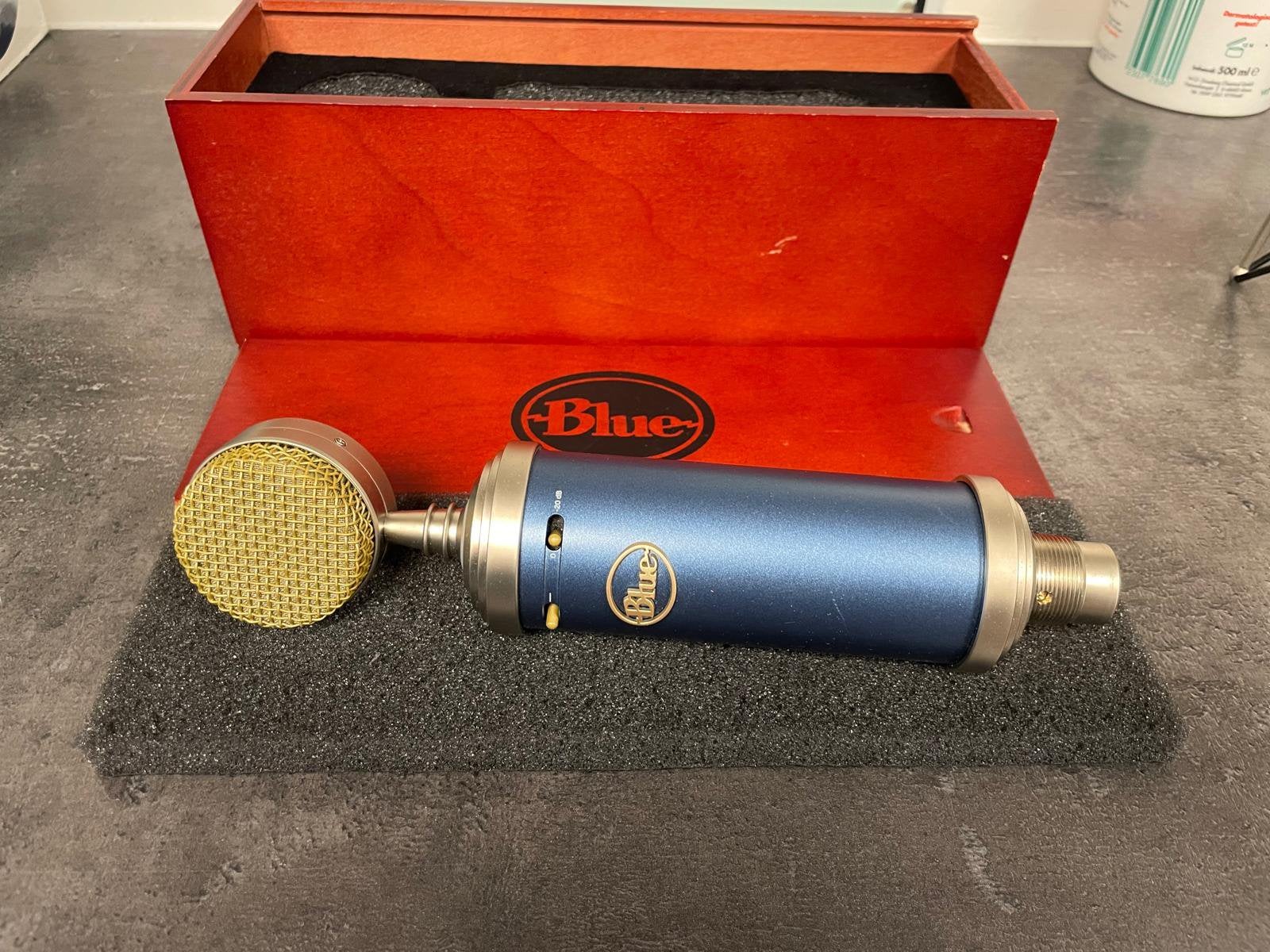 Blue Bluebird SL condensator microfoon, Muziek en Instrumenten, Ophalen of Verzenden, Gebruikt, Studiomicrofoon