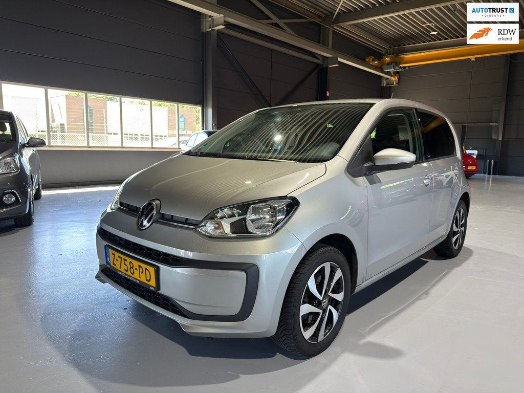 Volkswagen Up! Active 1.0 Bluemotion Lane assist | Climate, Stof, Gebruikt, Met garantie (alle), 891 kg