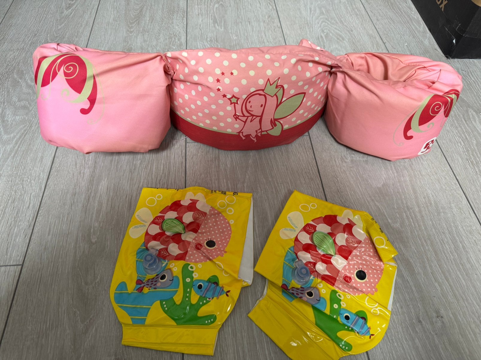 Puddle Jumper en zwembandjes/vleugeltjes, Ophalen, Gebruikt, Meisje, One size