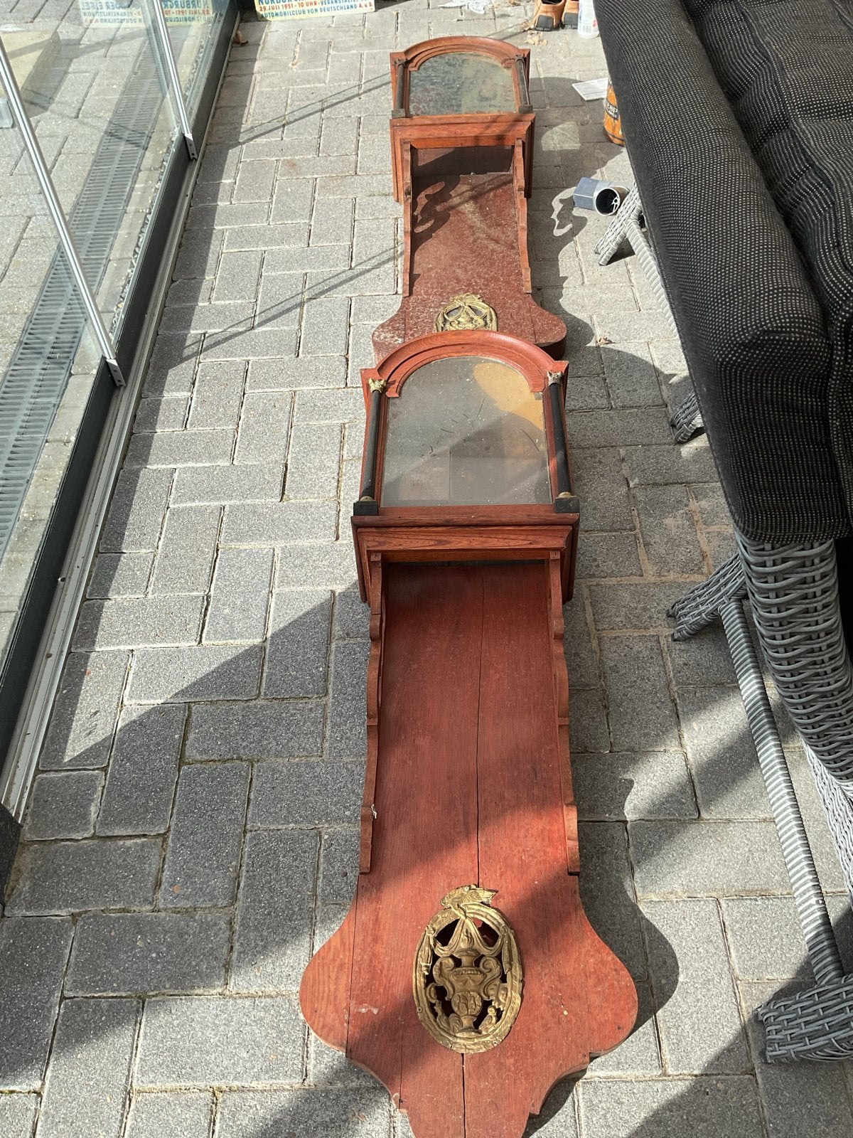 2x Friese staartklokken - Restauratie objecten, Ophalen of Verzenden