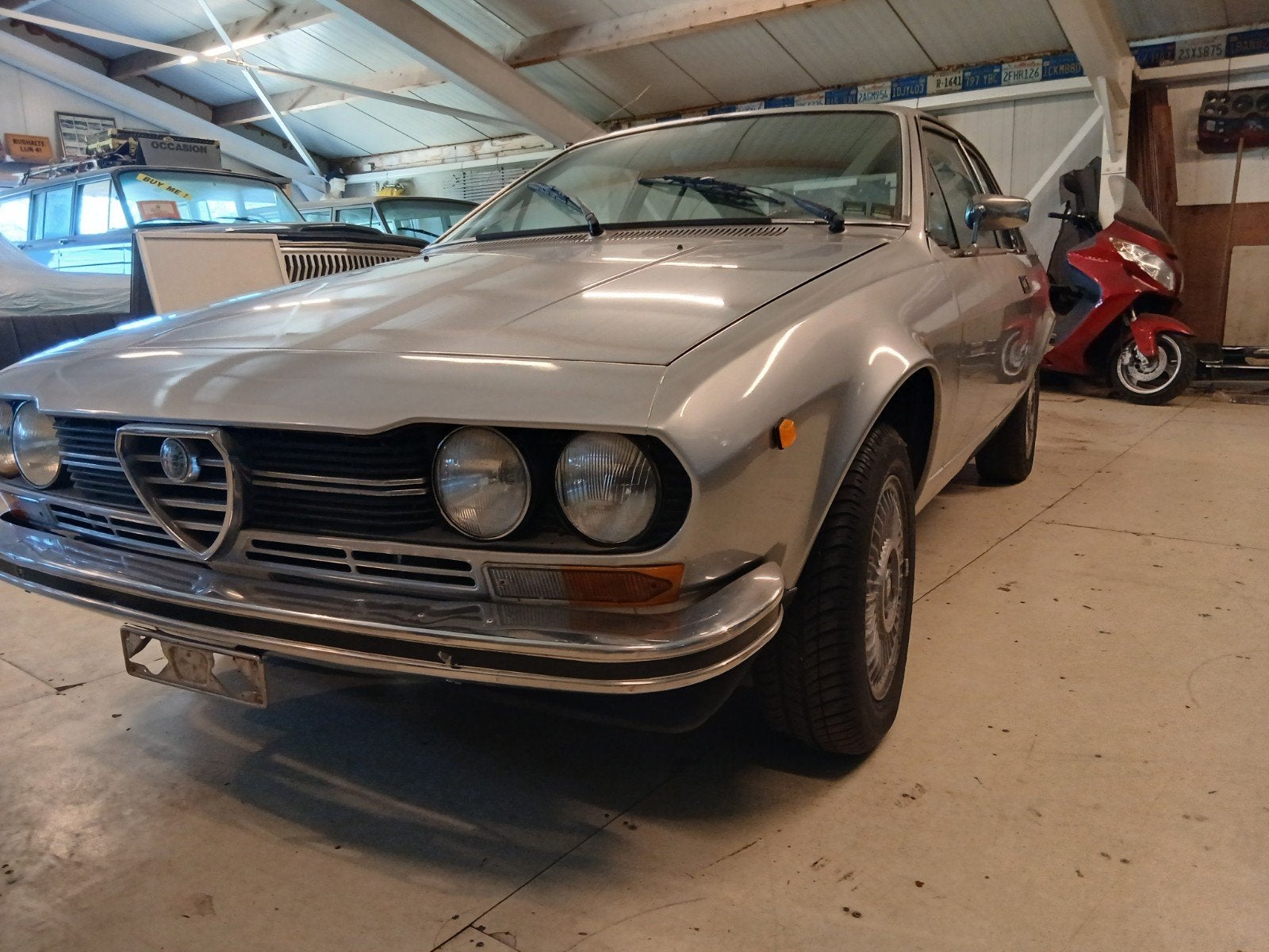 alfa gtv bj 1978 chroom bumper italien import harde auto, Auto's, Bedrijf, Te koop