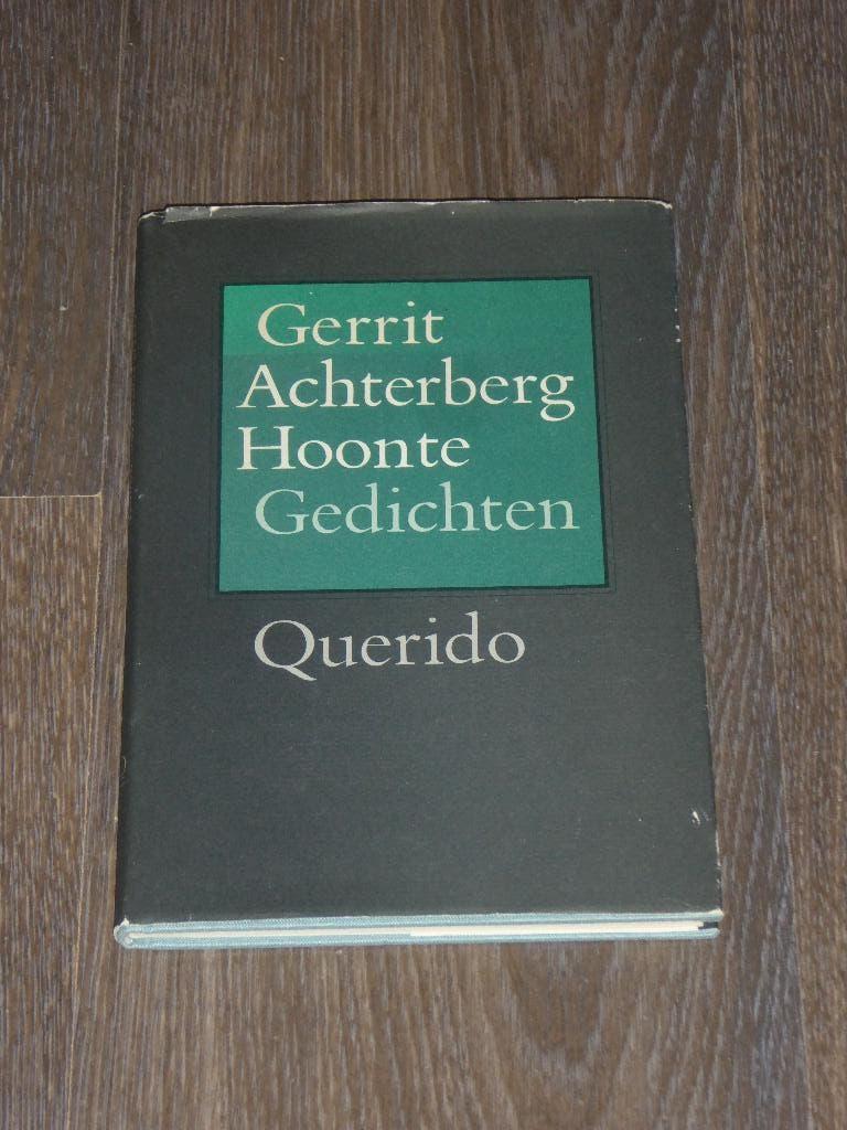 Gerrit Achterberg - Hoonte  Gedichten, Verzenden, Zo goed als nieuw, Gerrit Achterberg, Eén auteur