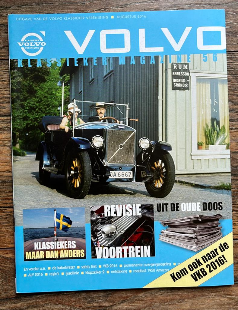 VKM: Volvo Katterug (restauratie), Volvo Amazon (roadtest), Ophalen of Verzenden, Zo goed als nieuw, Volvo