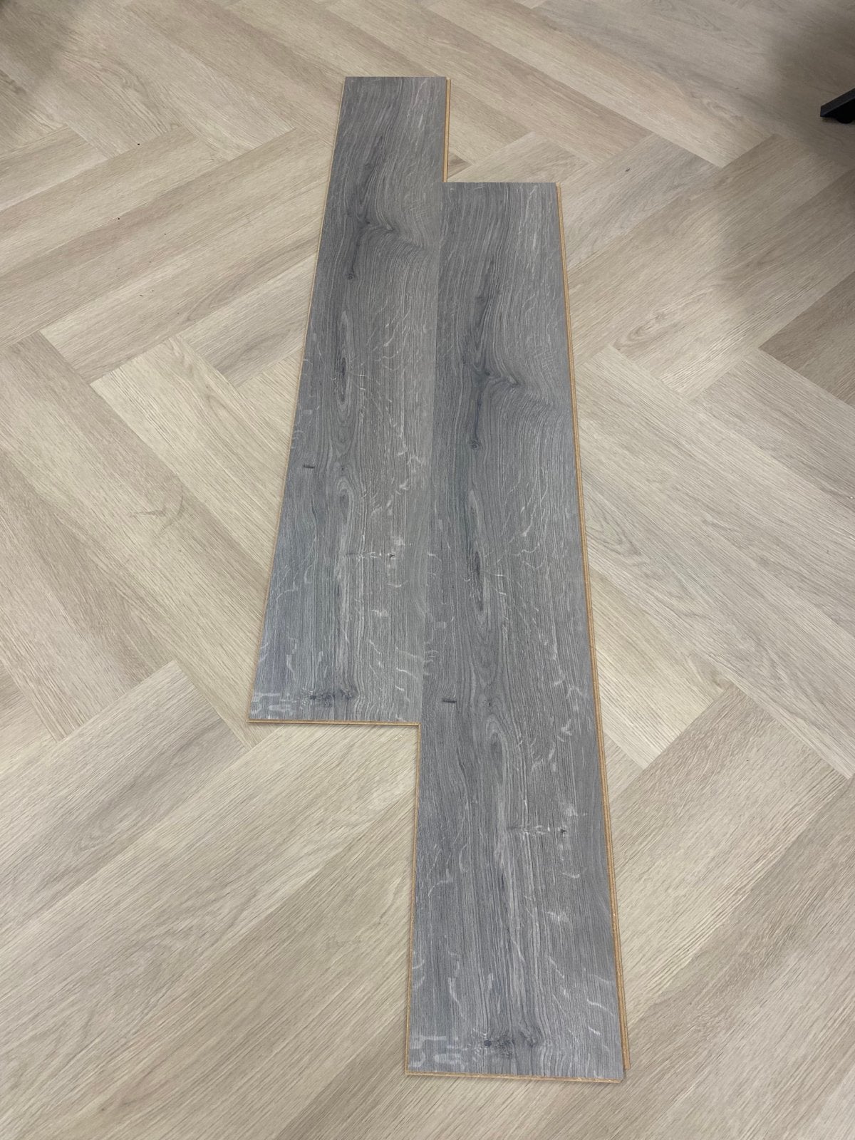 Homia Pro Laminaat Gyant Grey - Nieuw in verpakking, Ophalen, Nieuw, 25 tot 50 m², Grijs