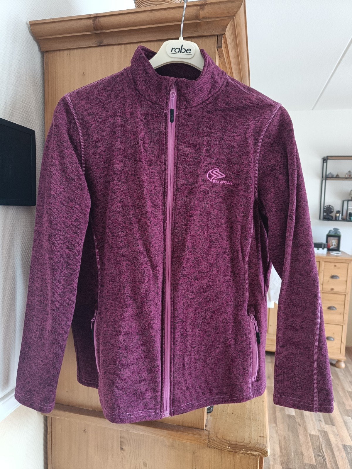 Outdoor fleece jas, Ophalen of Verzenden, Zo goed als nieuw, Paars