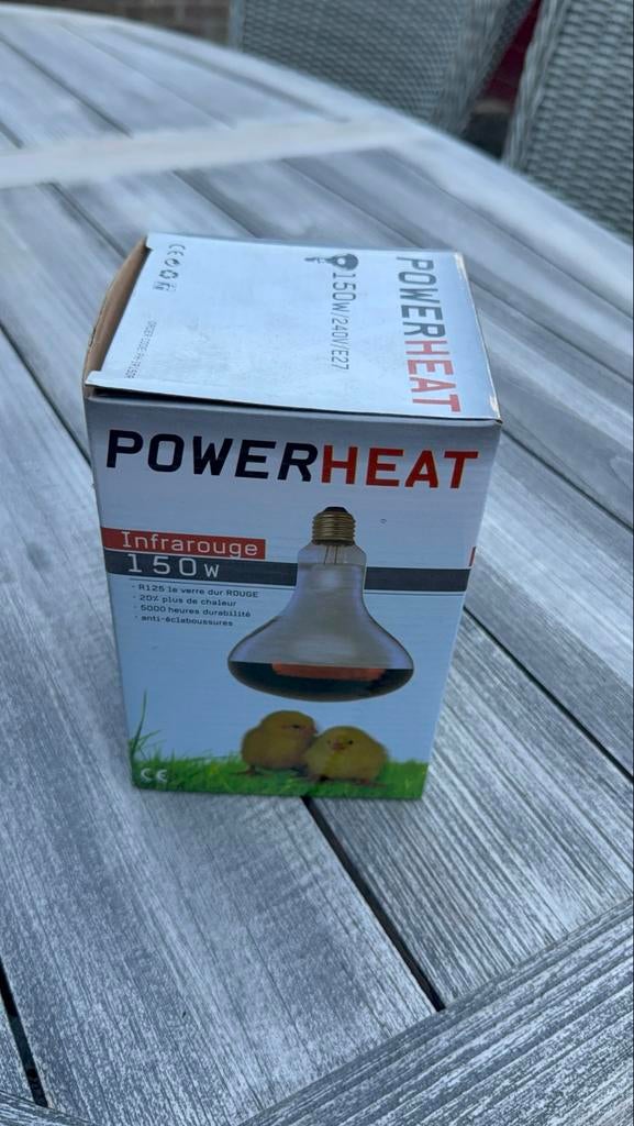 Verwarming lamp, Ophalen of Verzenden, Zo goed als nieuw, Overige typen