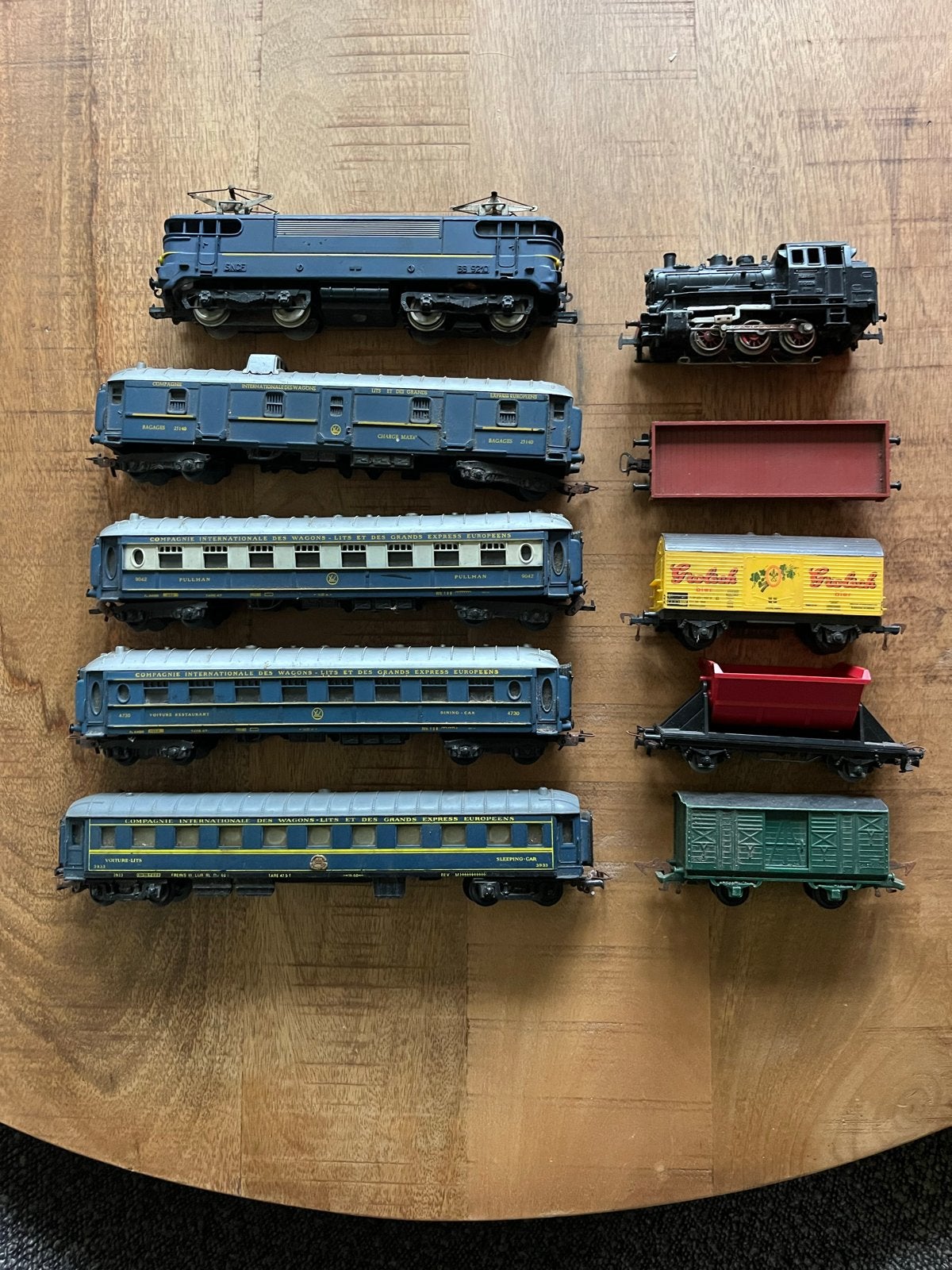 Märklin, Jouef, Lima - Treinset met roestige rails, Hobby en Vrije tijd, Ophalen of Verzenden, Gebruikt, Treinset, Märklin