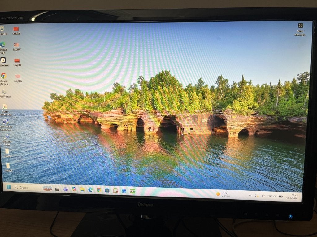 computermonitor 27 inch, Computers en Software, Monitoren, Ophalen, IPS, Ilyama, Full HD