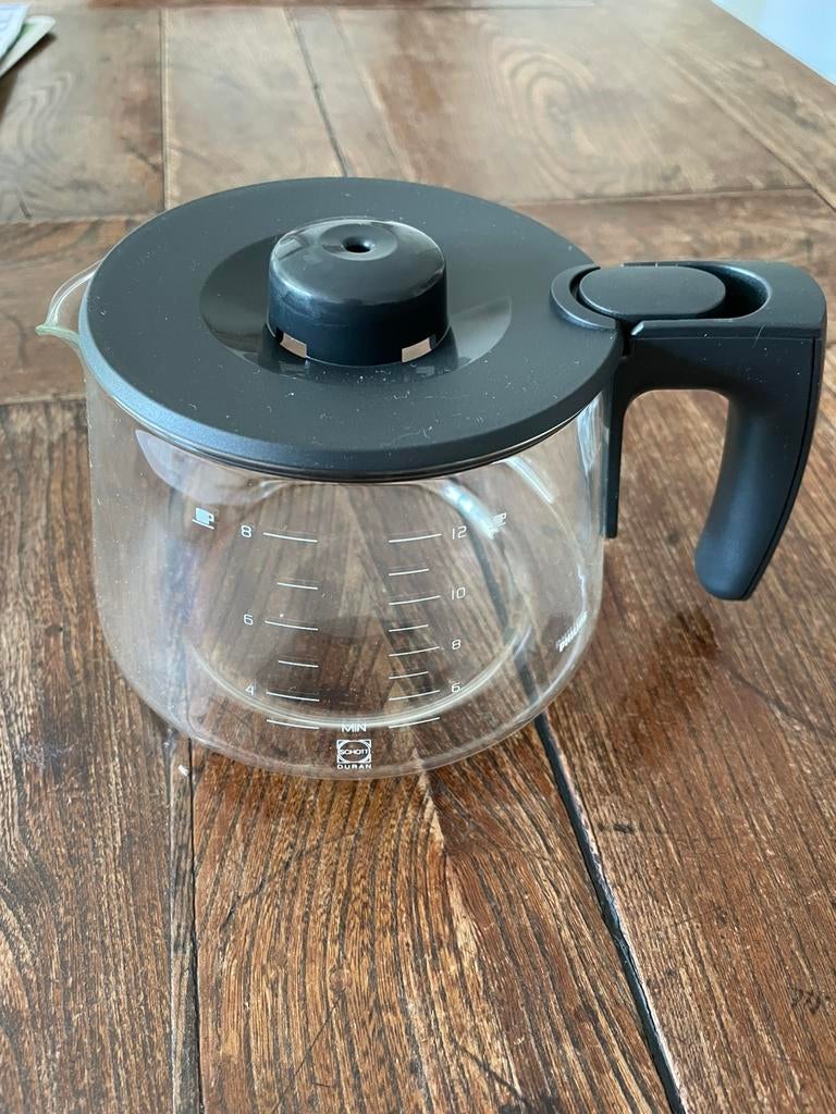 Glazen koffiekan voor Philips Café Gourmet, Witgoed en Apparatuur, Koffiezetapparaten, Ophalen of Verzenden, Gebruikt