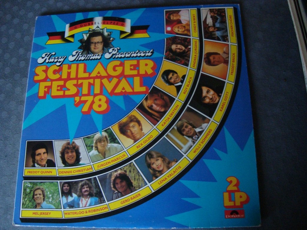 Harry thomas presenteert schlager festival '78 dubbel lp, Ophalen of Verzenden, Zo goed als nieuw, 12 inch