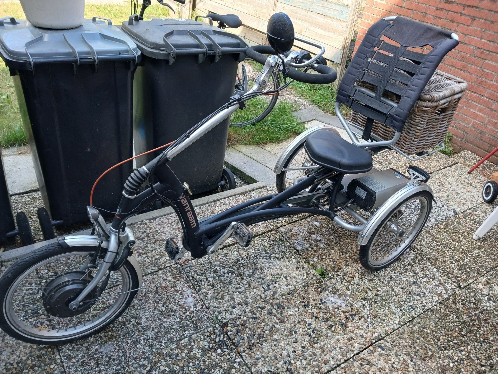 VAN RAAM EASY RIDER ELEKTRISCHE DRIEWIELER bj 2017, Fietsen en Brommers, Fietsen | Driewielfietsen, Ophalen, Gebruikt, Velgrem