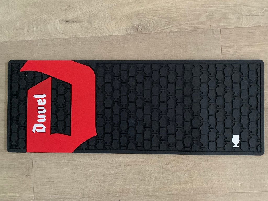 Zwarte Barmat Duvel biermat, Verzamelen, Ophalen of Verzenden, Nieuw, Overige typen, Duvel
