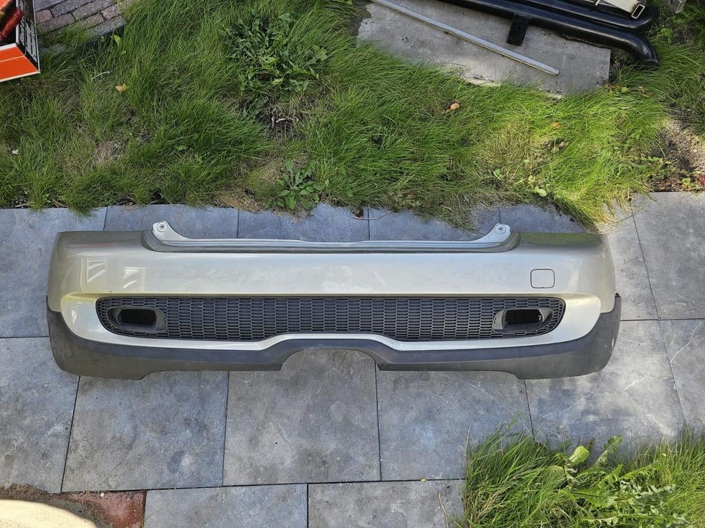 Achterbumper Mini R56 Cooper S Sparkling Silver, Ophalen, Gebruikt, Mini, Achter