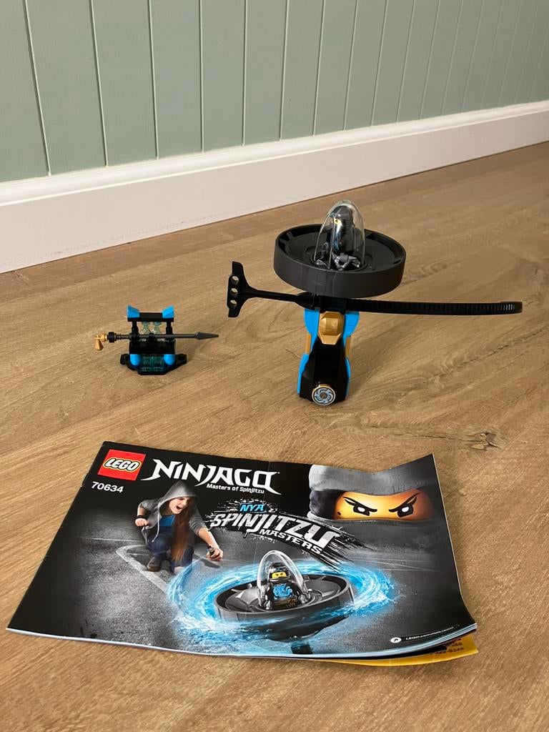 Lego Ninjago spinjitzu meester 70634, Lego, Ophalen of Verzenden, Zo goed als nieuw, Compleet