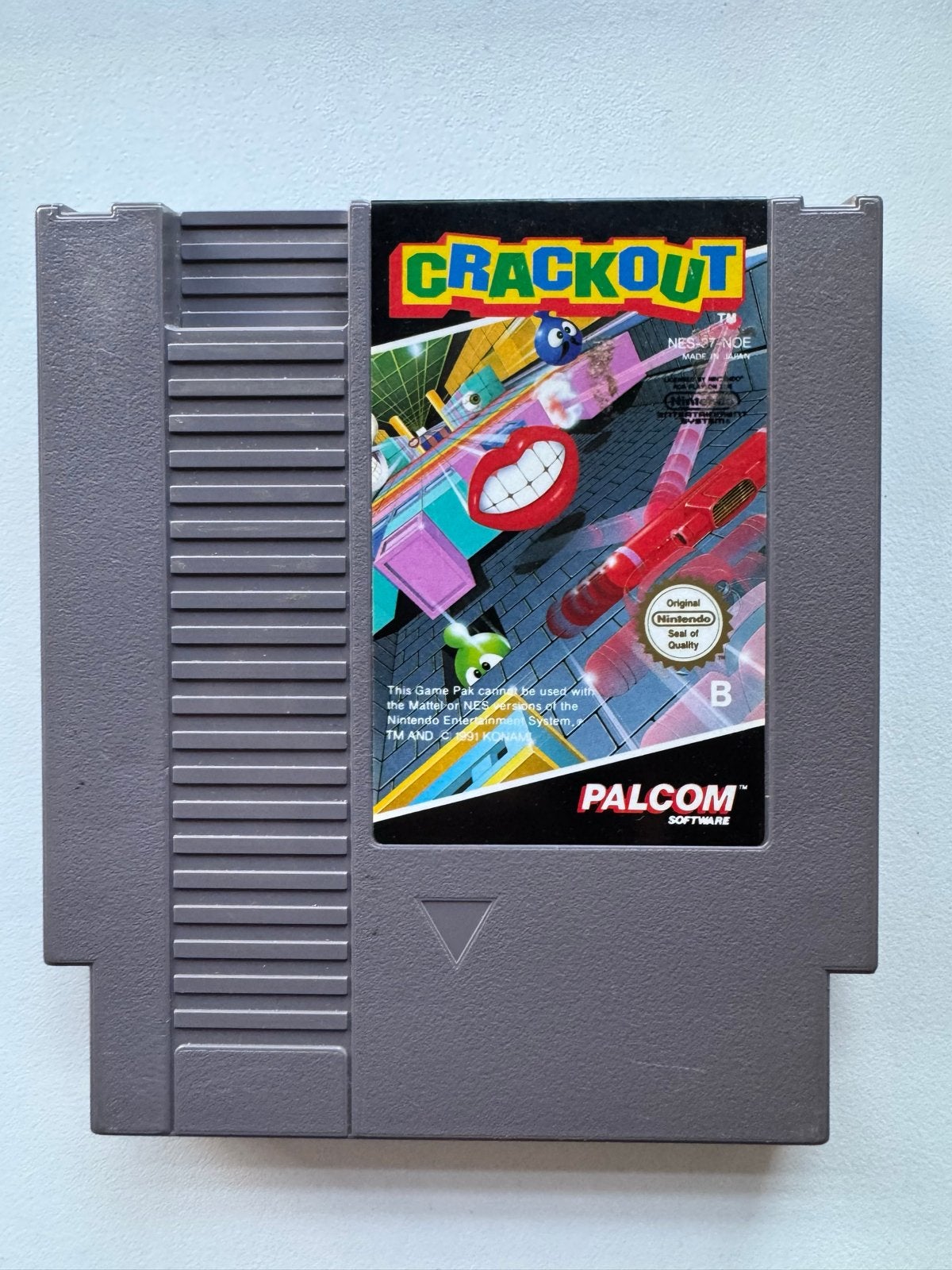 Crackout NES Game - Klassieke Nintendo Entertainment System, Gebruikt, Overige genres, 1 speler, Ophalen of Verzenden