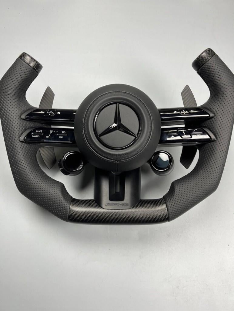 Mercedes dragonfly plaid Tesla stuur UNIEK upgrade AMG, Auto diversen, Tuning en Styling, Ophalen of Verzenden, ., ., .
