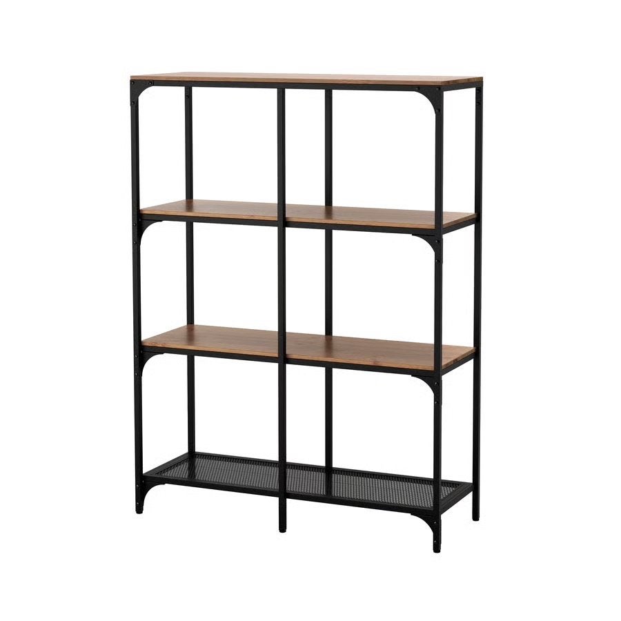 Open kast zwart (100 x 136cm), Huis en Inrichting, Kasten | Boekenkasten, Ophalen, Met plank(en), 100 tot 150 cm, 50 tot 100 cm