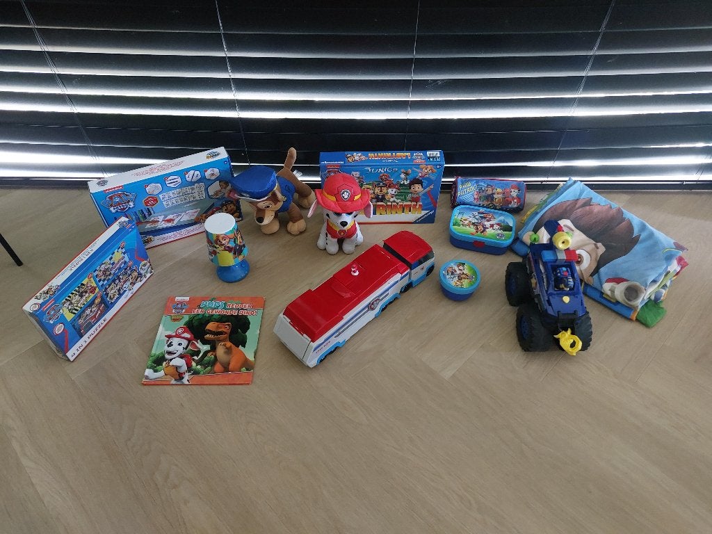 Paw Patrol spullen, Ophalen, Gebruikt
