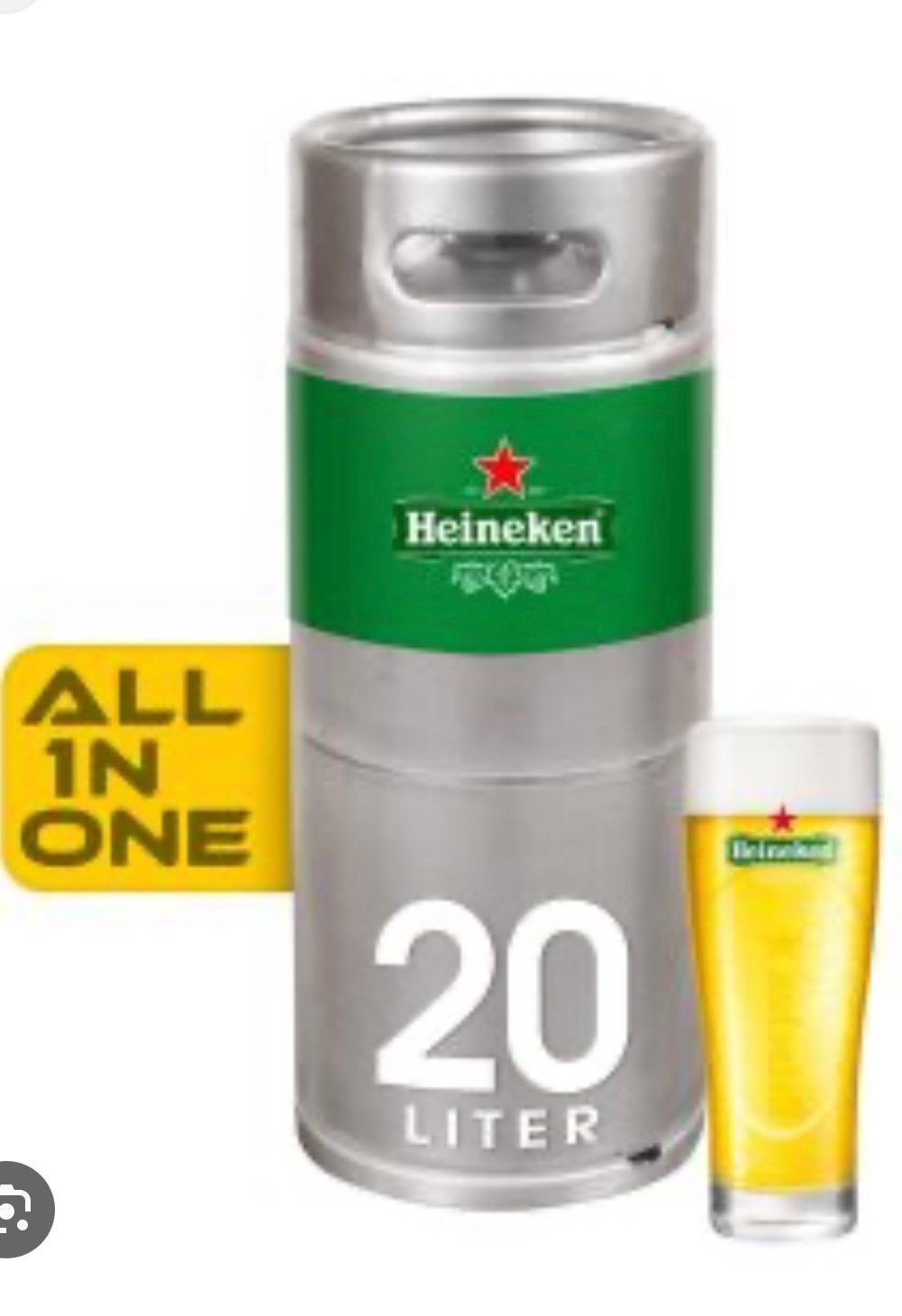 Lege heineken fust, Ophalen of Verzenden