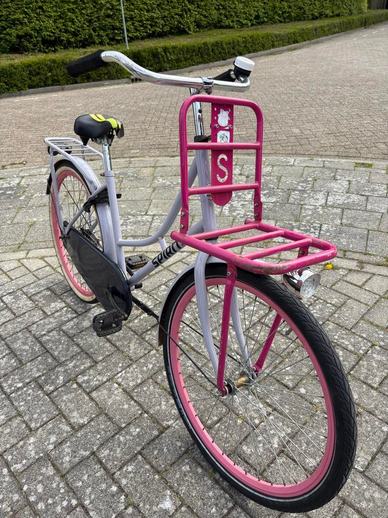 Meisjesfiets Spirit, Fietsen en Brommers, Fietsen | Meisjes, Gebruikt, 26 inch of meer, Ophalen