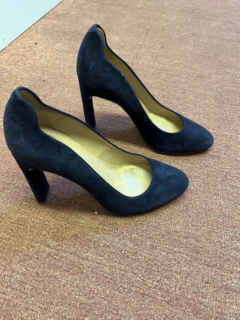 Blauwe pumps, mt 41, merk uni a, Pumps, Blauw, Ophalen of Verzenden, Zo goed als nieuw