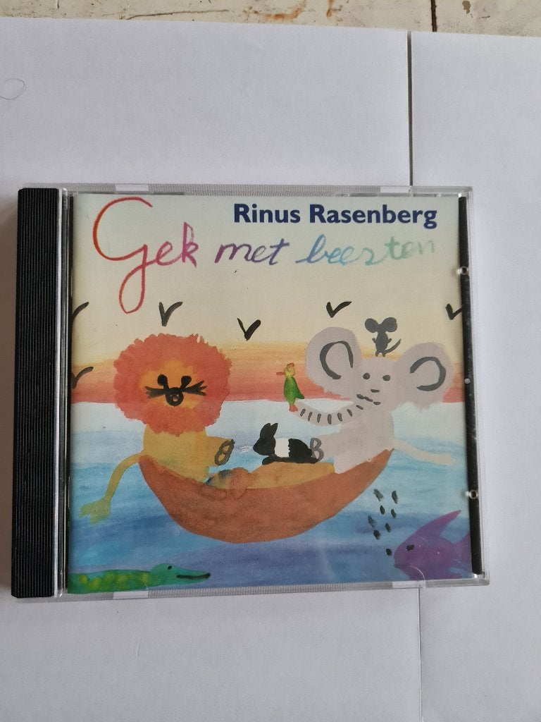 5089 rinus rasenberg - gek met beesten, Verzenden, Zo goed als nieuw