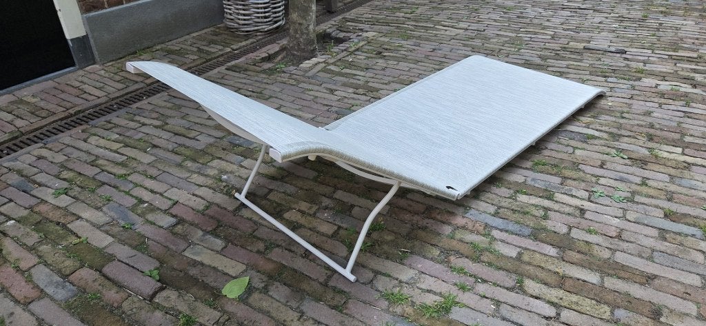 8 x zitting voor ligbed Sunset XL Grosfillex textileen, Ophalen, Nieuw, Aluminium