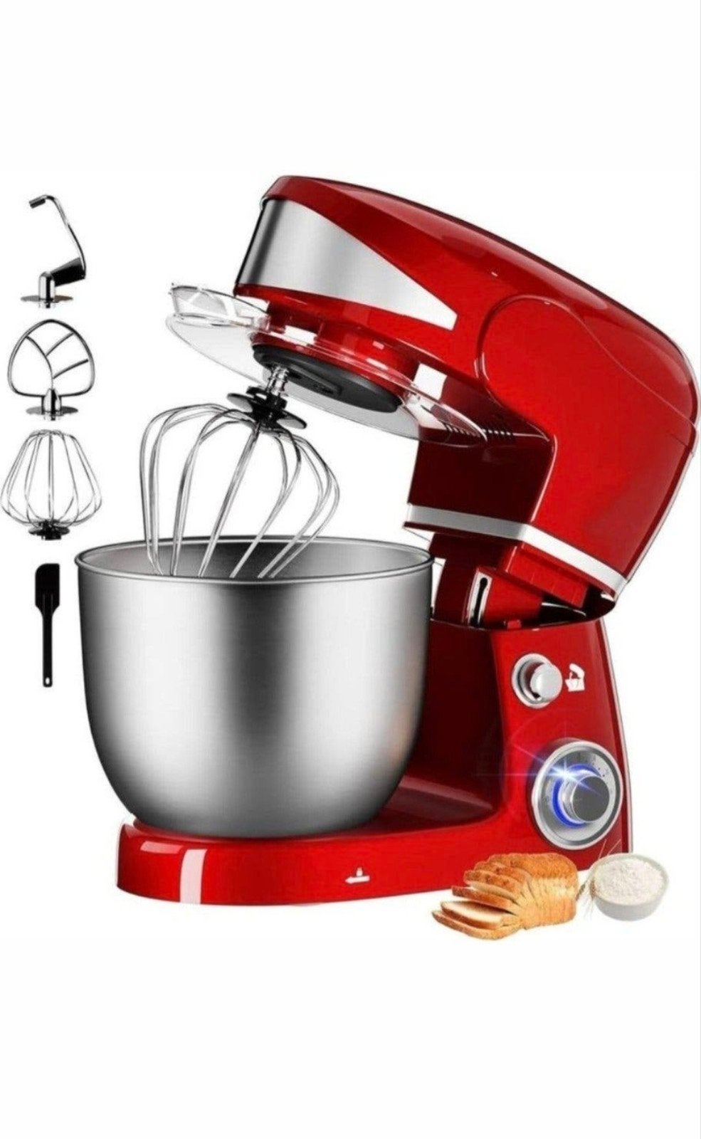Cheffinger Multi Use Keukenmachine 6.5 Liter/vaste prijs, 4 liter of meer, Ophalen of Verzenden, 3 snelheden of meer