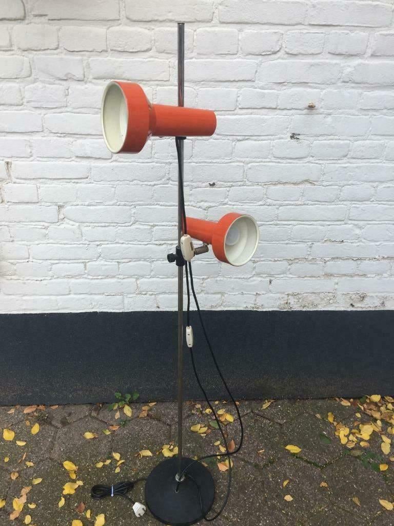 Vloerlamp vintage jaren 60/70, Huis en Inrichting, Lampen | Vloerlampen, Ophalen, Overige materialen, Vintage, Zo goed als nieuw