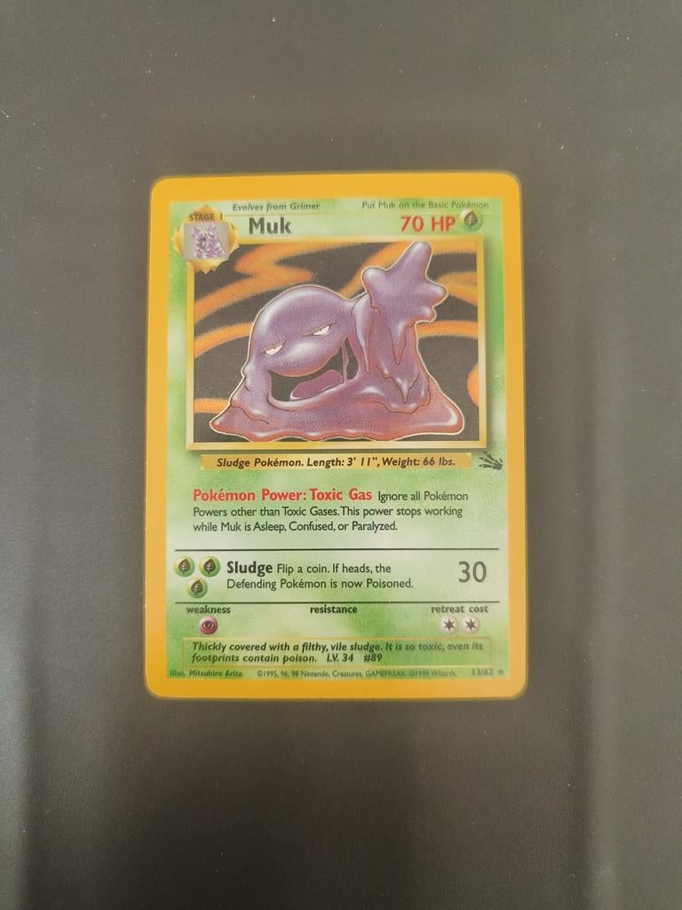 Muk Fossil holo (13/62), Ophalen of Verzenden, Zo goed als nieuw