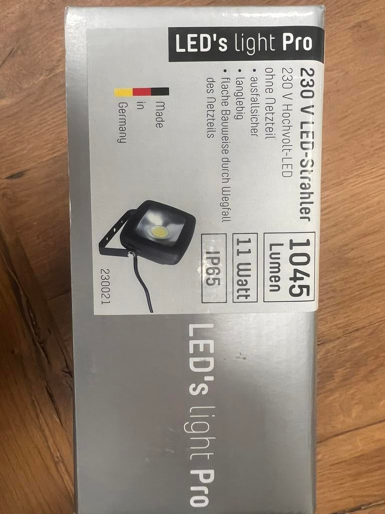 Shada ledlamp verstraler 11W 1045 lm, Ophalen, Zo goed als nieuw, Minder dan 50 watt, Overige typen