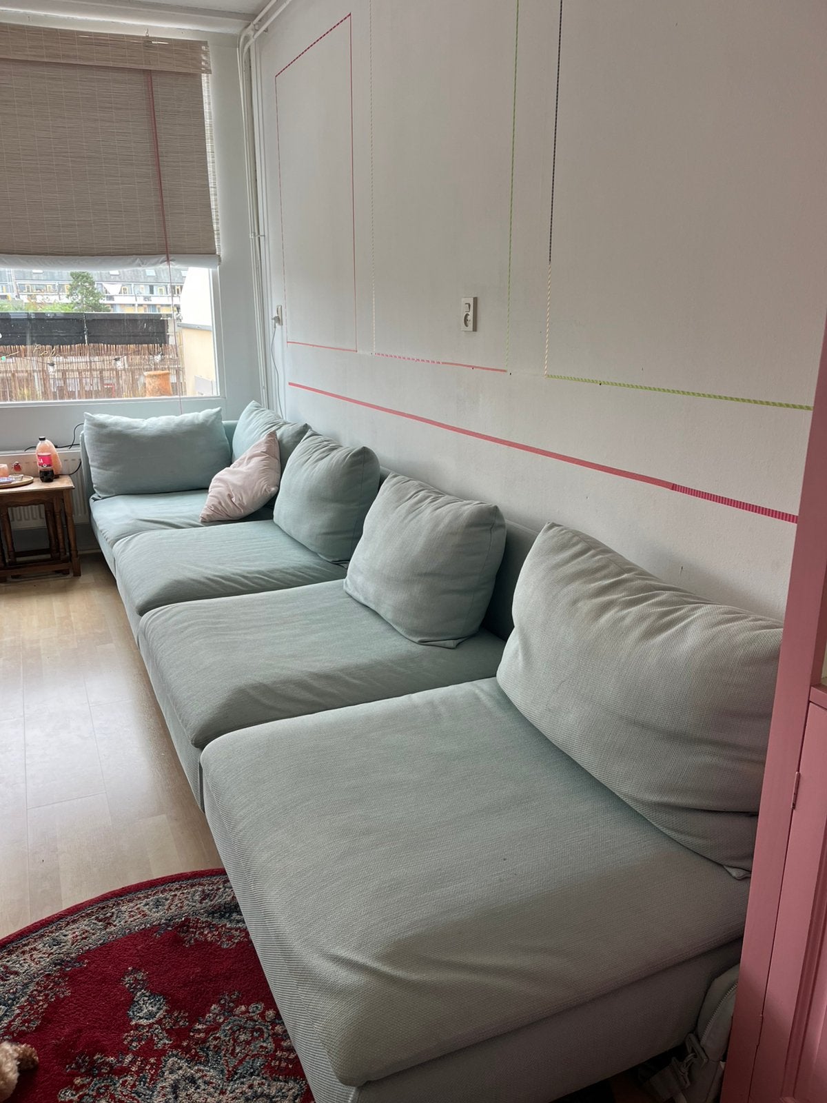 Soderhamn bank  IKEA, Huis en Inrichting, Ophalen, Gebruikt, 300 cm of meer, 75 tot 100 cm