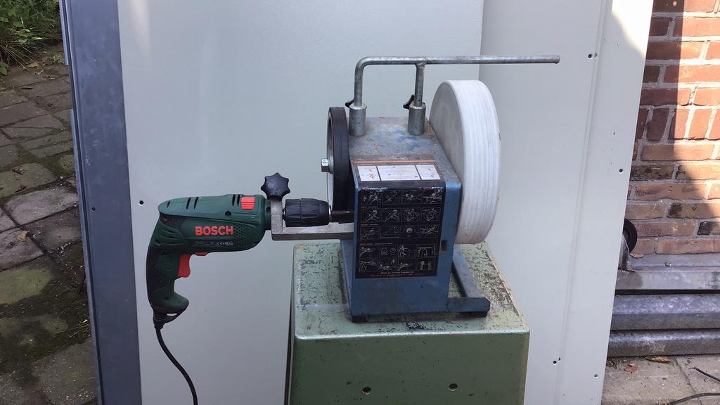 Nooitgedacht tormex type slijpmachine, Ophalen, Gebruikt, Minder dan 700 watt, Werkbankslijpmachine