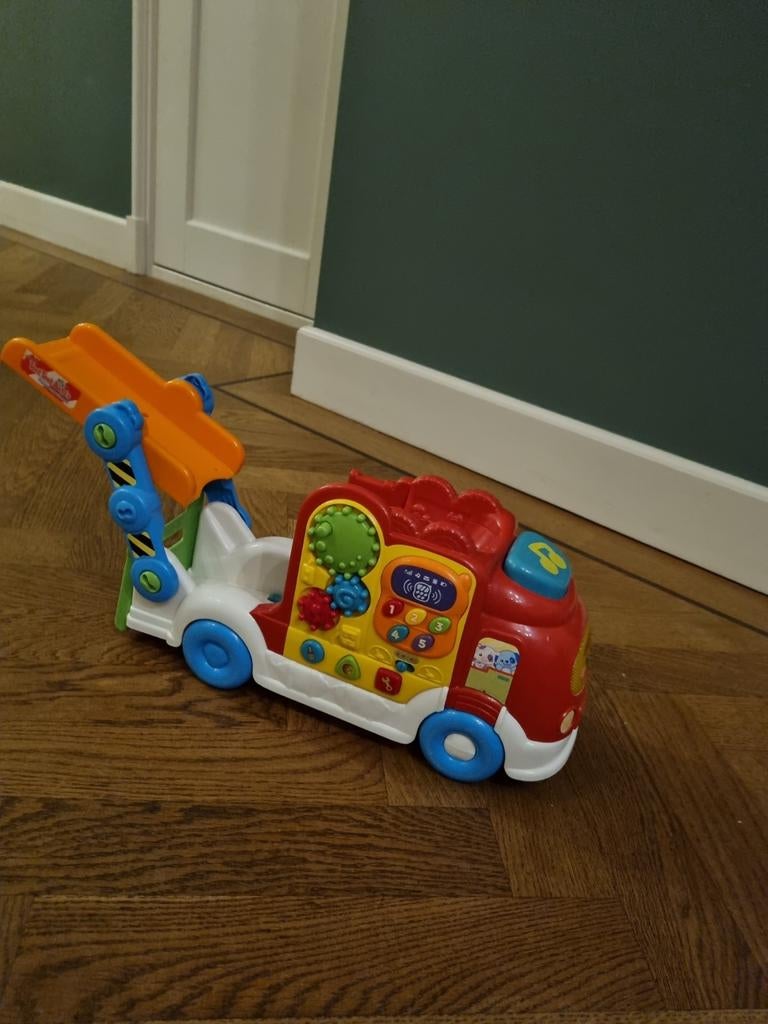 VTech Toet Toet Auto's Takelwagen, Kinderen en Baby's, Speelgoed | Vtech, Gebruikt, 6 maanden tot 2 jaar, Ophalen of Verzenden