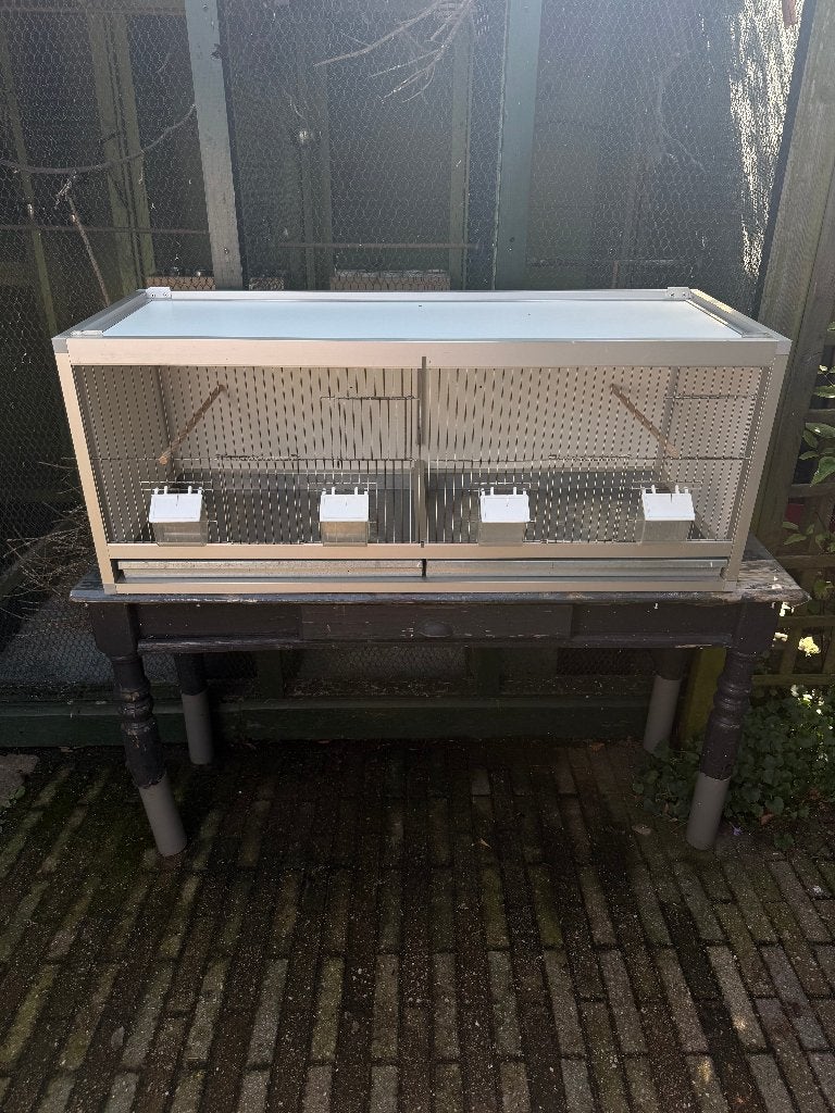 Vogelkooien / Kweekkooien - 100 x 40 x 40 cm - 12 stuks, Dieren en Toebehoren, Vogels | Toebehoren, Ophalen, Gebruikt, Kooi-accessoires