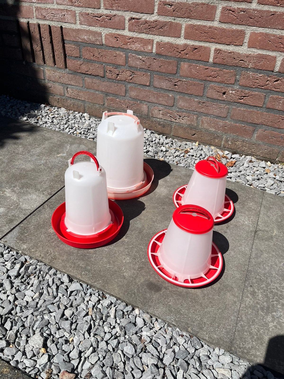 2x watertoren & 2x voertoren, Ophalen of Verzenden, Gebruikt, Drinken en Voederen