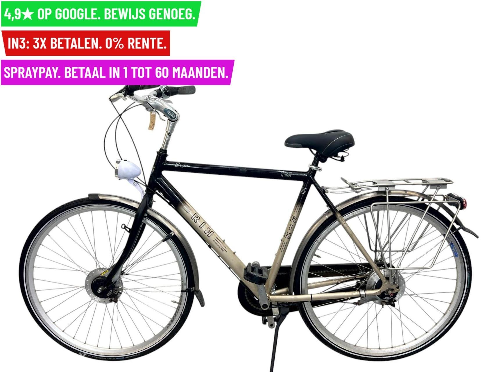 Herenfiets RIH Sigma 28"/57cm/8ver - Garantie/Levering, Overige merken, 9713 Bv Groningen, Gebruikt, RIH