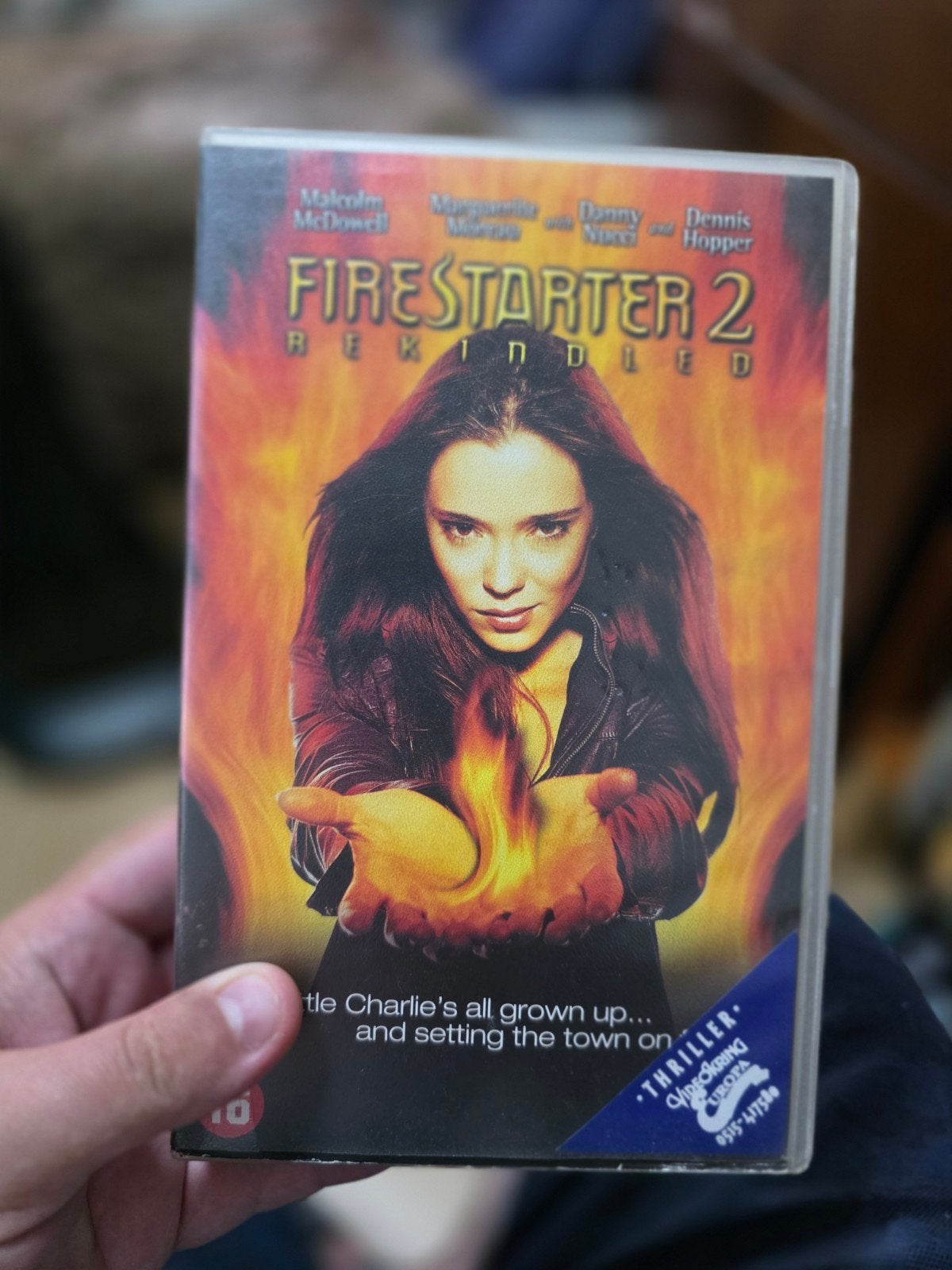 Firestarter 2: Rekindled - Ex-rental VHS, Ophalen of Verzenden