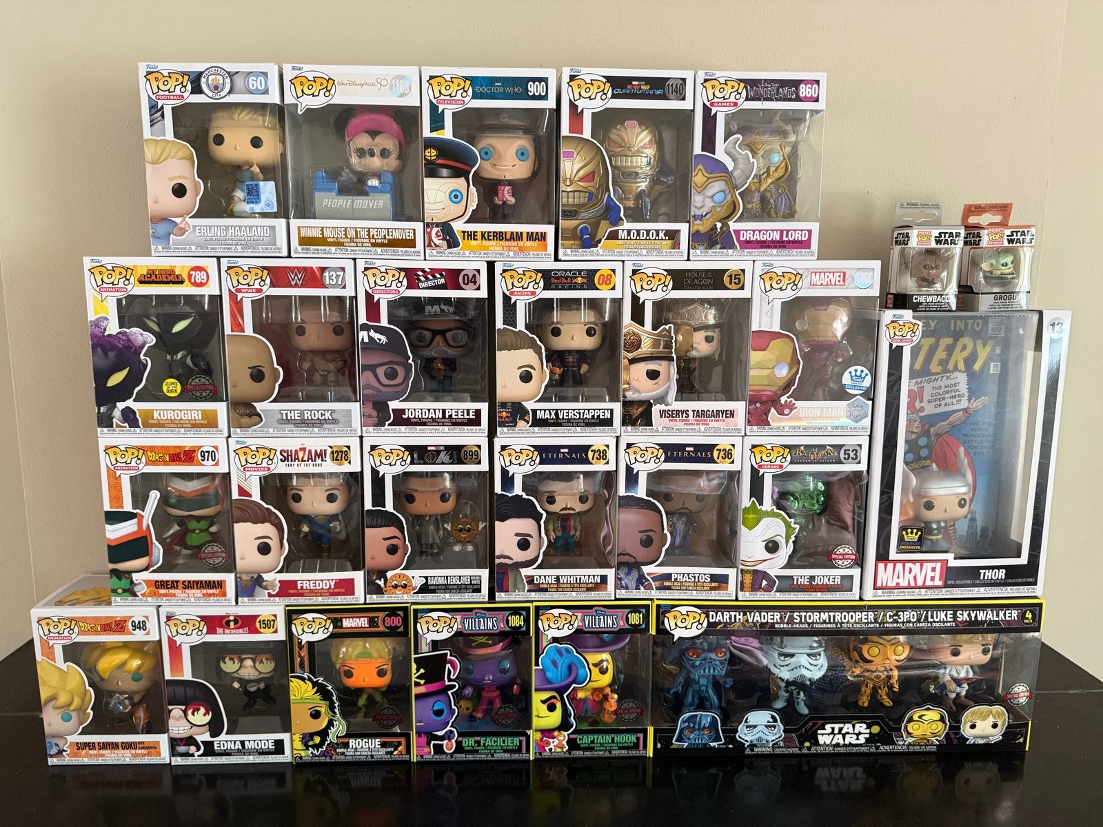 Grote collectie Funko Pop! figuren (diverse series), Ophalen of Verzenden, Zo goed als nieuw